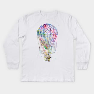 Hot air balloon Kids Long Sleeve T-Shirt